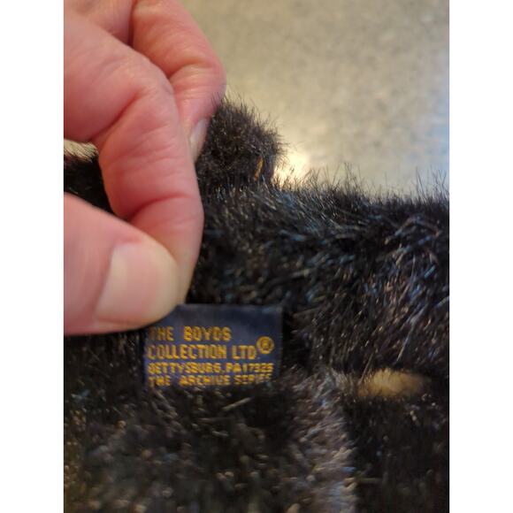 Boyds Bears Puck Black Cat Costume Archive Collection Articulated Arms & Legs 10 - Picture 7 of 8